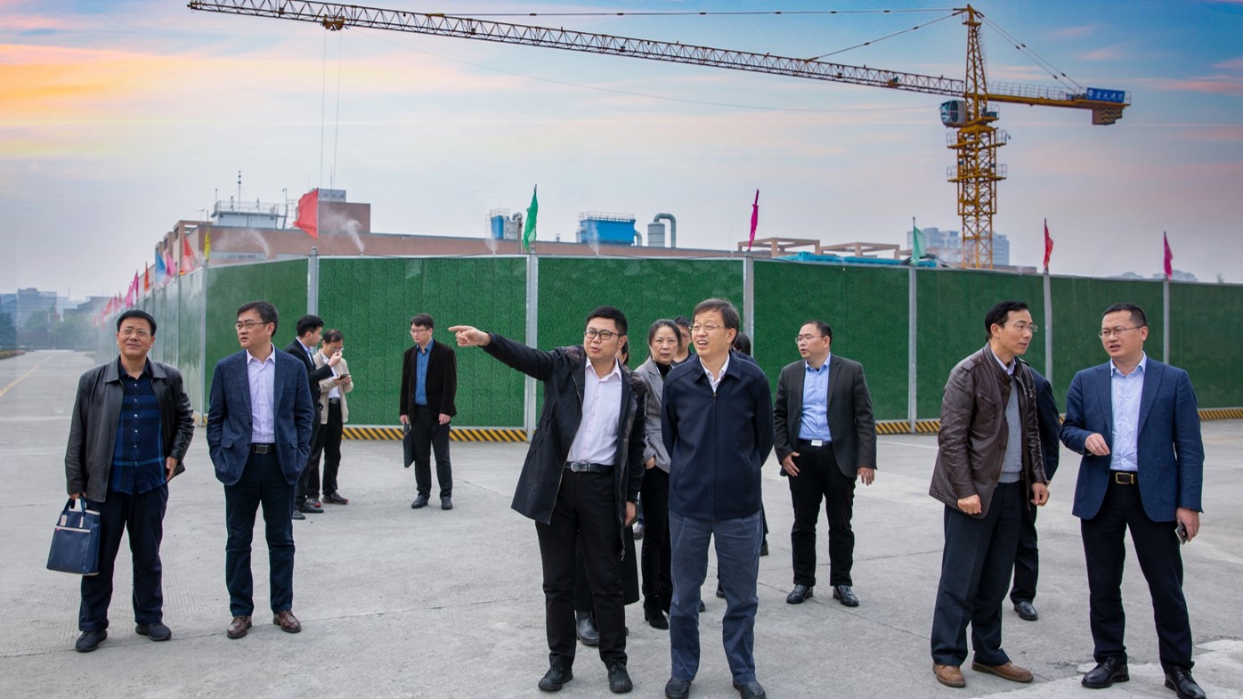 江苏省政府参事调研华体会网页版页面登录药业，共话川药发展之路